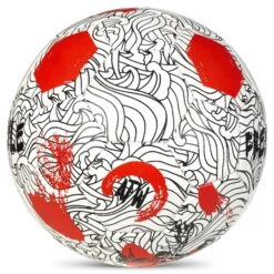 SELECT Football - Freestyle -Sports Wear Shop 10484768 150040 white red Freestyle v24 right side