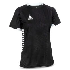 SELECT Spain Short Sleeve Player Shirt - Women 26 SELECT Spain Short Sleeve Player Shirt - Women -Sports Wear Shop 8570519 600070 Black White Spain Players SS Women Shirt
