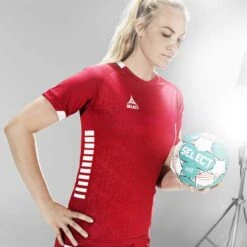 SELECT Spain Short Sleeve Player Shirt - Women 36 SELECT Spain Short Sleeve Player Shirt - Women -Sports Wear Shop 8573811 600070 red Players Shirt SS Spain Women action 1