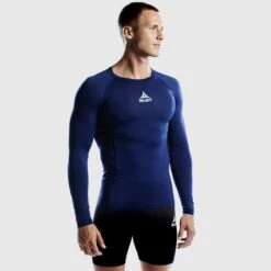 SELECT Shirts Long Sleeve Baselayer 30 SELECT Shirts Long Sleeve Baselayer -Sports Wear Shop 8575302 660003 navy Shirt LS Baselayer model